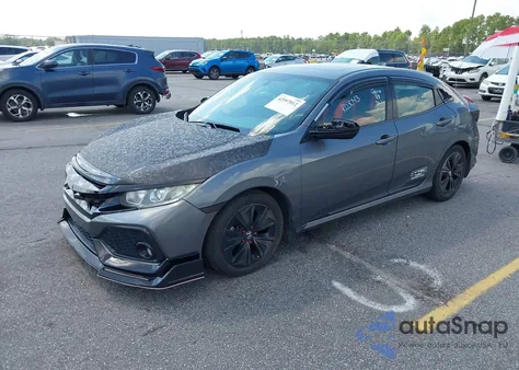 2018 Honda Civic Ex z USA, uszkodzony, nr VIN SHHFK7H52JU422687
